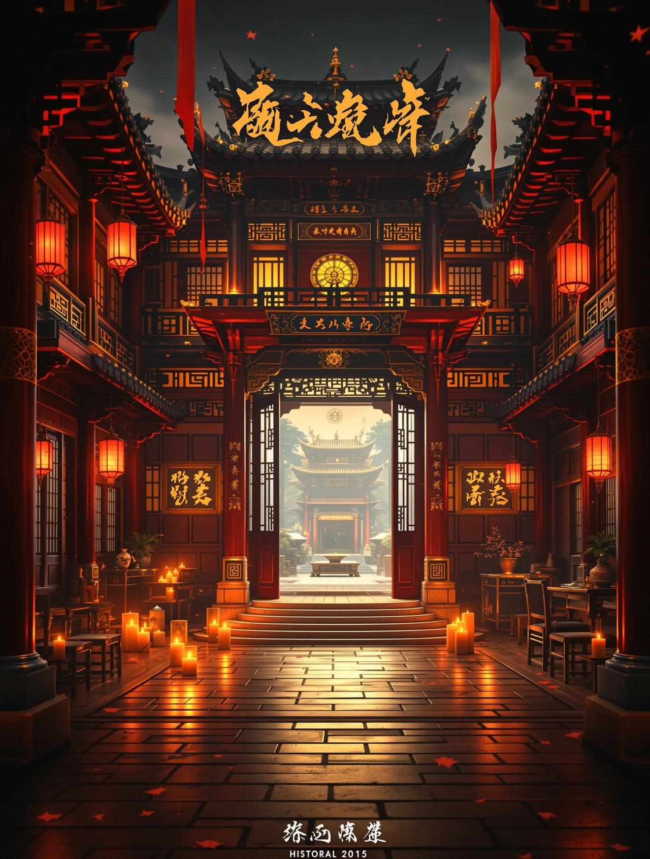 小影影视作品《长安夜未央》海报
